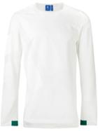 Adidas - Crew Neck Jumper - Men - Cotton/polyester - S, White, Cotton/polyester
