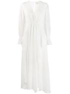 3.1 Phillip Lim Flared Maxi Dress - White