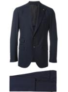 Gabriele Pasini Two Piece Suit, Men's, Size: 48, Blue, Cotton/polyester/cupro/wool