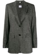 Burberry Tweed Jacket - Black