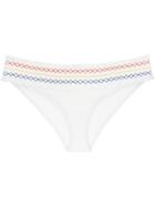 Tory Burch 'costa' Bikini Bottom - White