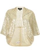 Jenny Packham Sequinned Bolero - Metallic