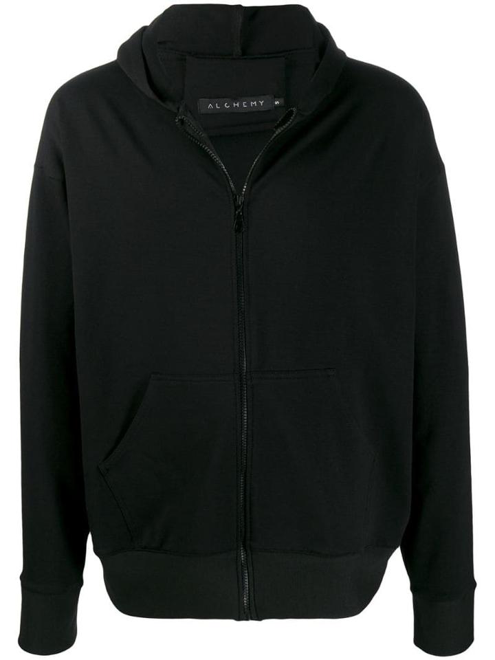 Alchemy Plain Hoodie - Black