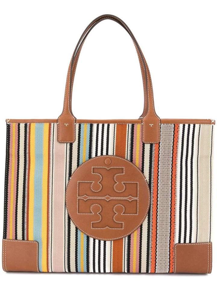 Tory Burch Ella Webbing Patchwork Tote - Multicolour