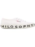 Philosophy Di Lorenzo Serafini Philosophy X Superga Trainers - White