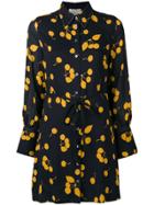 3.1 Phillip Lim Cerise Print Shirt Dress - Black