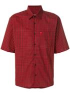 Ami Alexandre Mattiussi Ami De Coeur Short Sleeve Shirt - Red