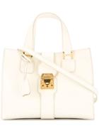 Mark Cross Livingston Tote Bag - White