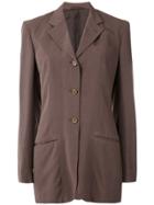 Romeo Gigli Vintage Tailored 1990 Jacket - Brown