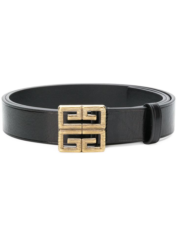 Givenchy 4g Buckle Belt - Black
