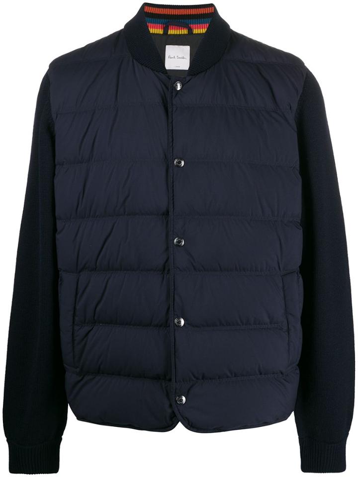 Paul Smith Padded Bomber Jacket - Green