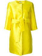 P.a.r.o.s.h. Pulp Coat, Women's, Yellow/orange, Polyester/silk