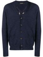 Dsquared2 Buttoned Cardigan - Blue