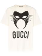 Gucci Manifesto Logo Print T-shirt - White