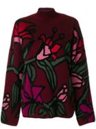 Christian Wijnants Lily Embroidered Sweater - Brown