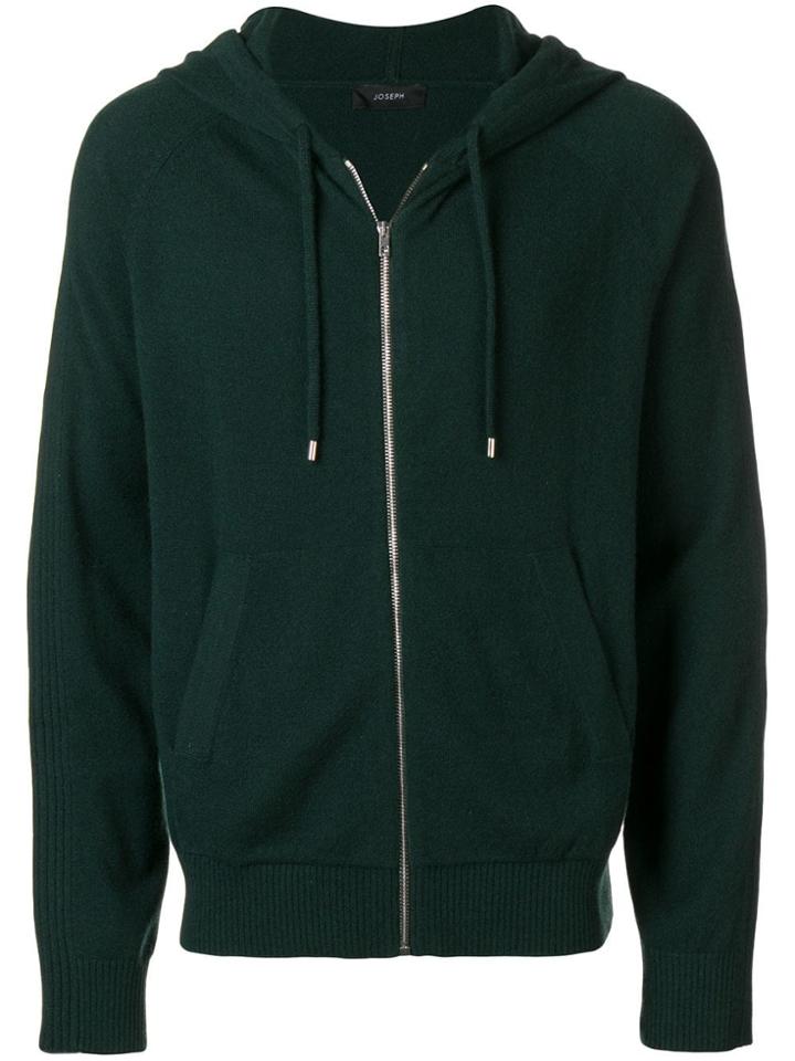 Joseph Zipped Hoodie - Green