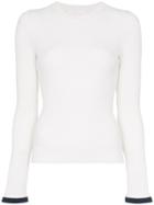 See By Chloé Cut-out Knit Top - White