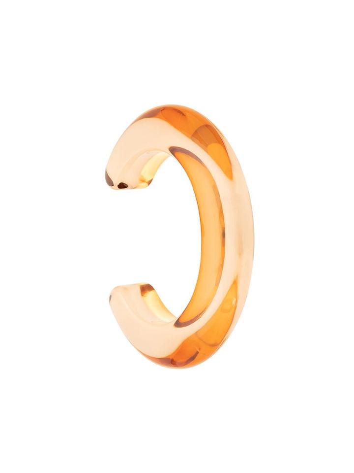 Lizzie Fortunato Jewels Ridge Cuff Bracelet - Orange