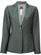 Kenzo Vintage One Button Jacket - Grey