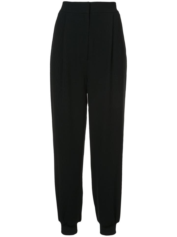 Tibi Pleat Balloon Style Trousers - Black