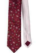 Prada Western Print Tie - Red