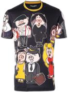 Dolce & Gabbana Family Pig T-shirt - Black