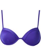 Lygia & Nanny - Bikini Top - Women - Polyamide/spandex/elastane - 38, Blue, Polyamide/spandex/elastane