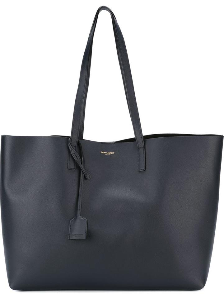 Saint Laurent Classic Shopper Tote, Women's, Blue