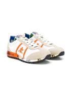 Premiata Kids Panelled Sneakers - Neutrals