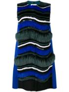 Fendi Wave Pattern Gilet - Blue