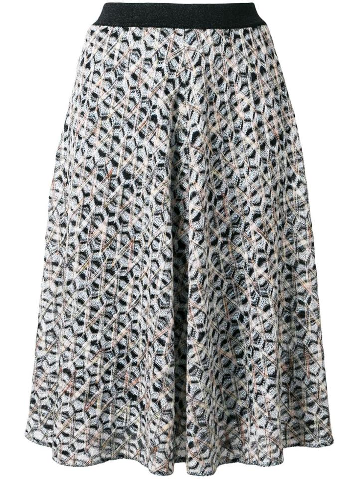 Missoni Geometric Patterned Skirt - Black