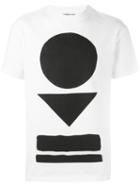 Mcq Alexander Mcqueen Warrior Markings Print T-shirt, Men's, Size: Medium, White, Cotton