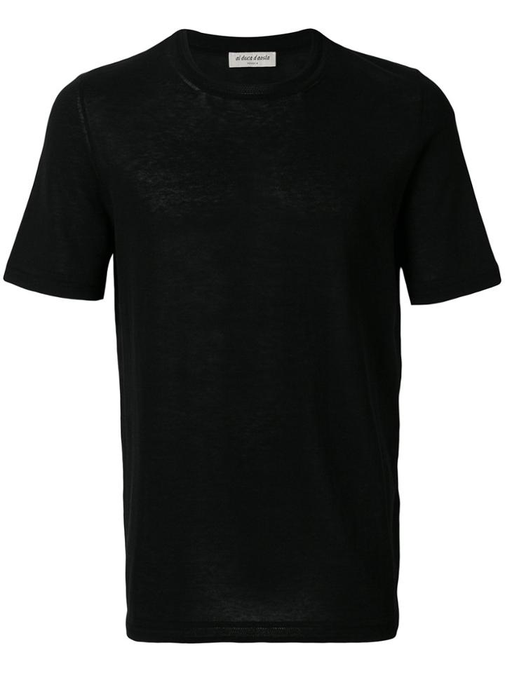 Al Duca D'aosta 1902 Plain T-shirt - Black