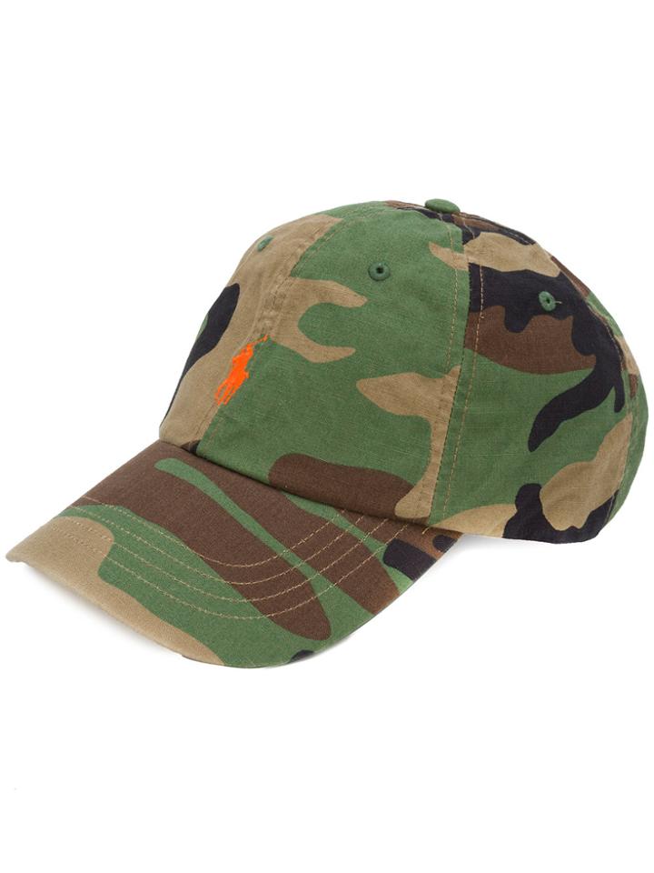 Polo Ralph Lauren Camouflage Cap - Brown