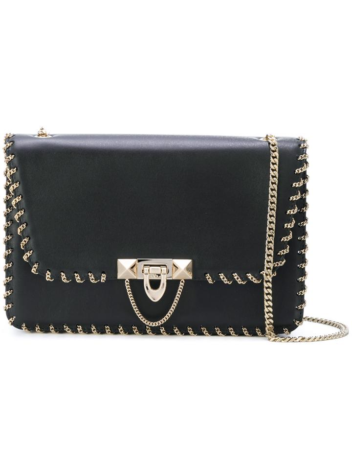 Valentino Valentino Garavani Demilune Shoulder Bag - Black