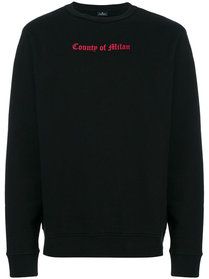 Marcelo Burlon County Of Milan Tekaio Crewneck Sweatshirt - Black