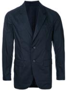 En Route - Notched Lapel Lightweight Jacket - Men - Cotton - 1, Blue, Cotton