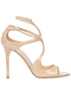 Jimmy Choo Ivette Strappy Sandals - Neutrals