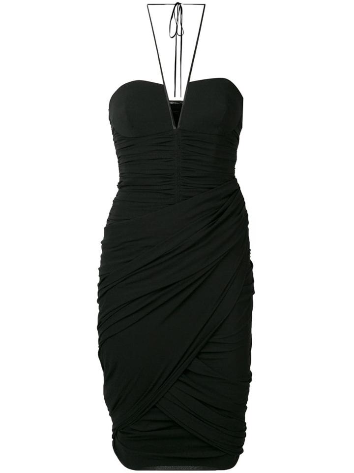 Tom Ford Short Halterneck Dress - Black