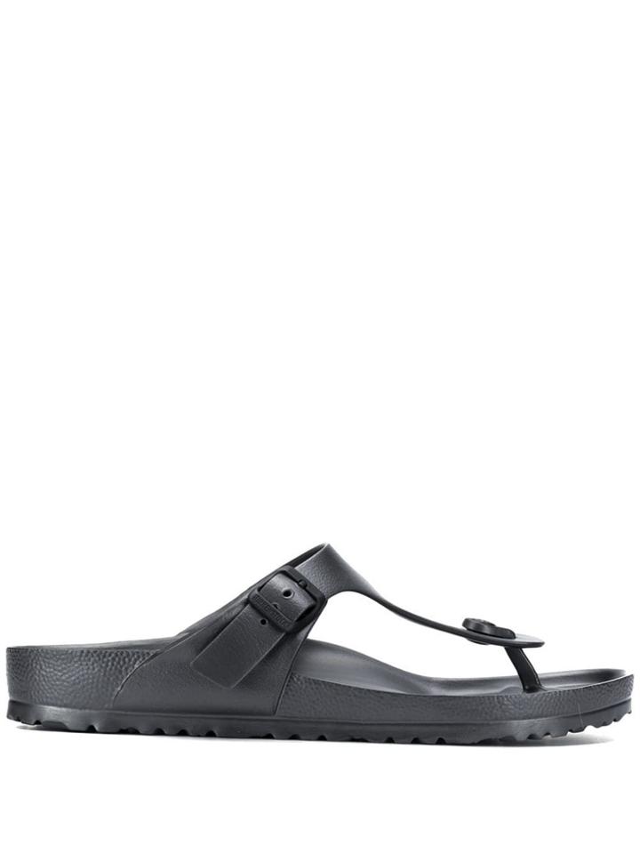 Birkenstock Rubber Flip Flops - Grey