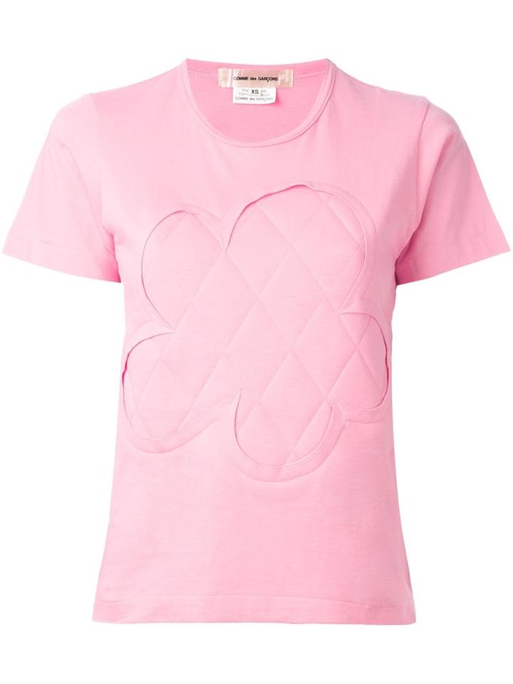 Comme Des Garçons Quilt Detail T-shirt