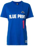 Kappa Logo Print T-shirt - Blue