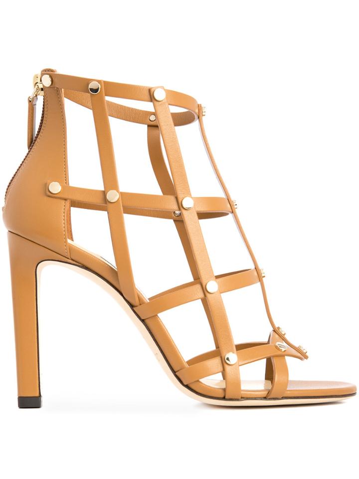 Jimmy Choo 'tina' Sandals - Brown