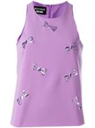 Boutique Moschino All Over Bow Top