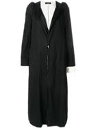 Undercover Classic Single-breasted Coat - Black