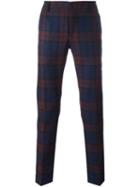 Dondup Checked Tapered Trousers