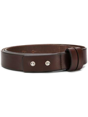 Neil Barrett Classic Adjustable Belt - Brown