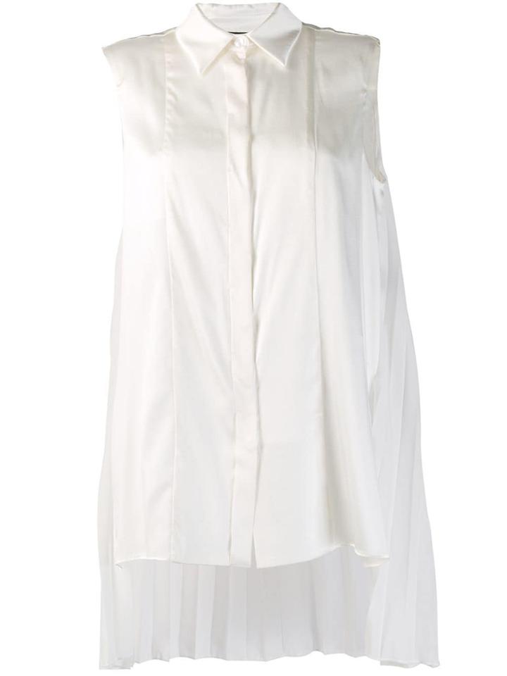 Federica Tosi Pleated Shirt - White