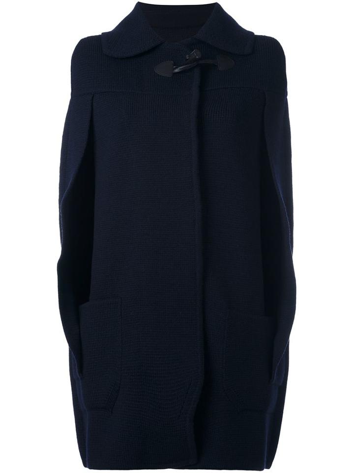 Maison Margiela Knitted Cape-style Coat
