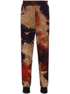 Canessa Tie-dye Elasticated Track Pants - Brown